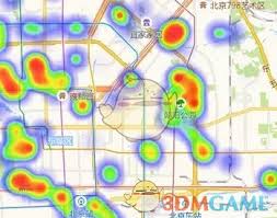 高德地图怎样查看热力图