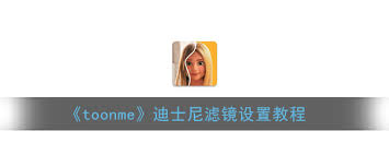 toonme迪士尼滤镜怎么使用