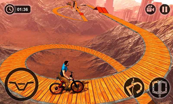 不可能的BMX自行车特技3