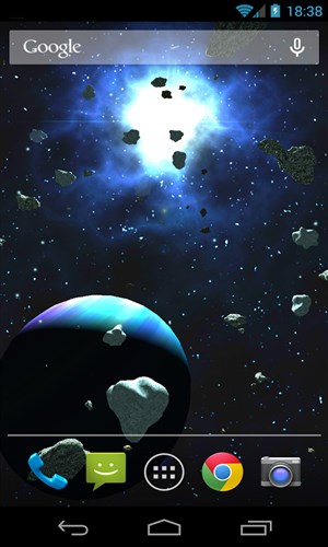 3D小行星动态壁纸0