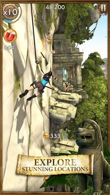 劳拉遗迹逃亡无限金币版1