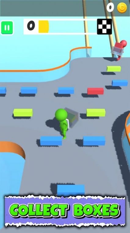 搭桥跑酷冲刺比赛1