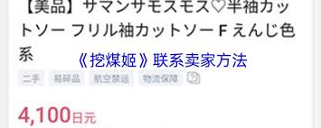 挖煤姬如何联系卖家