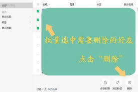 微信如何批量删除好友