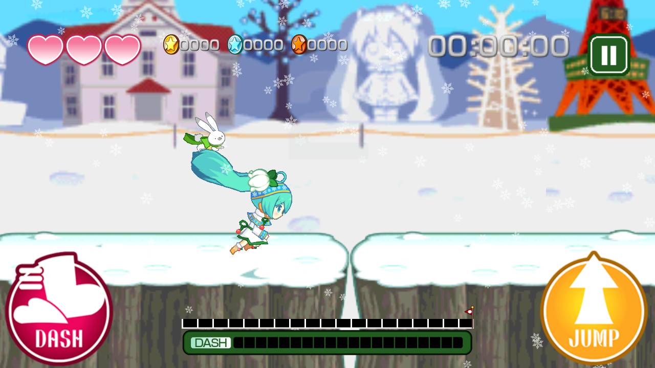 初音奔跑