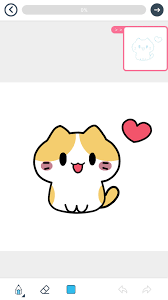 漫芽糖简笔画如何上色