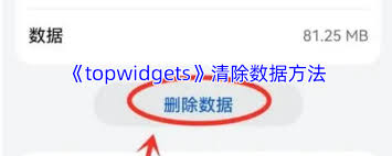 topwidgets怎么删除组件