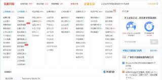 天眼查如何查看企业评分