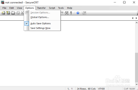 SecureCRT如何设置成中文