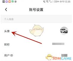 点点穿书如何更换账号头像