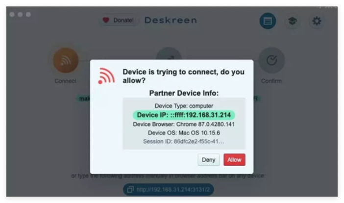 Deskreen
