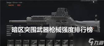 暗区突围无限武器梯度榜是什么