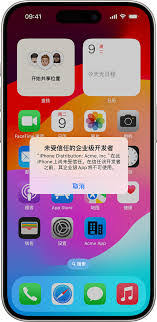 如何信任iphone14pro企业软件