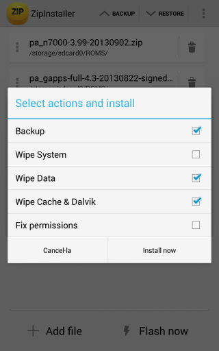 刷机神器 ZipInstaller官方4