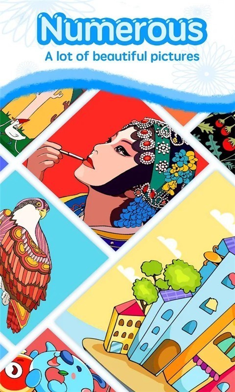 秘密花园暖暖涂色4