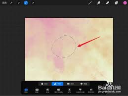 procreate如何选区移动