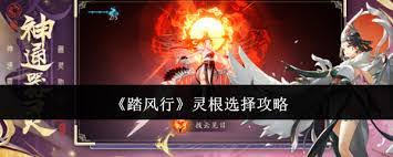 踏风行如何选择灵根