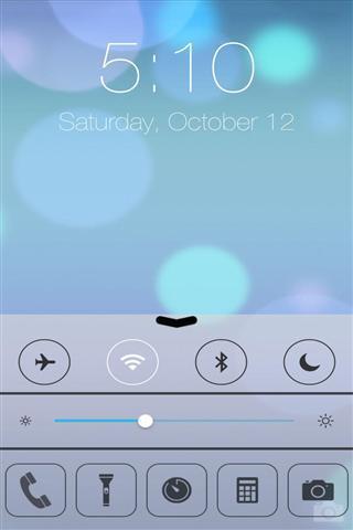 iOS7 锁屏2