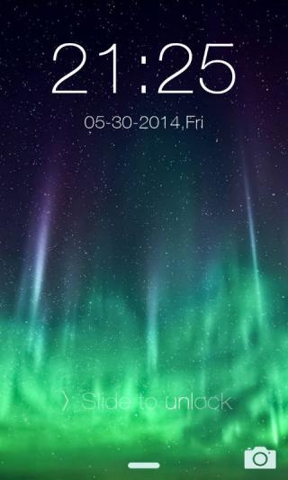 IOS7滑动解锁IOS7 SlideUnlock3