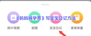 妈妈网孕育如何记录宝宝成长