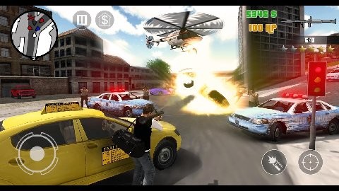 犯罪冲突疯狂的圣安地列斯3