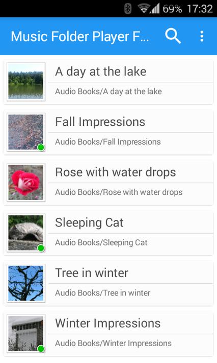 Music folder player