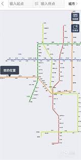 如何在百度地图查看地铁线路图
