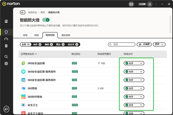 Norton 360杀毒5