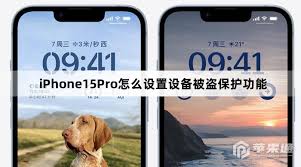 iPhone15ProMax怎么设置被盗设备保护功能
