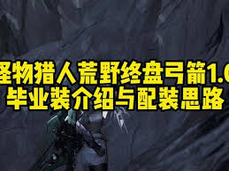 怪物猎人荒野大剑终盘怎么配装