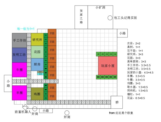 悠长假期小岛建筑如何摆