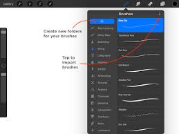 Procreate如何分屏导入笔刷