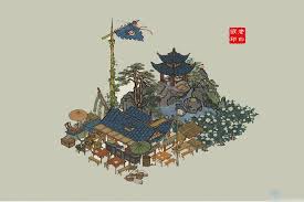 江南百景图茶楼怎么建造