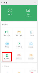微信如何交医保费用