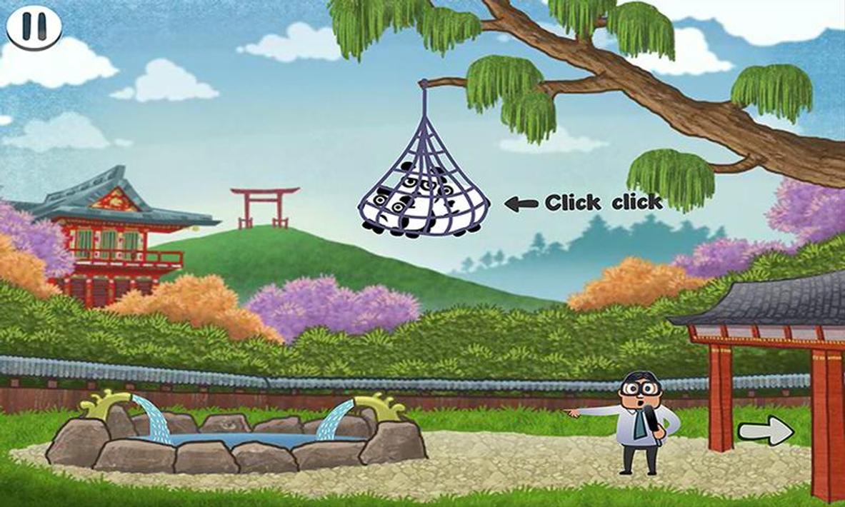日本3只熊猫：冒险拼图游戏