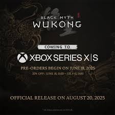 黑神话悟空什么时候在xbox发售
