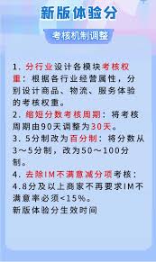 抖音小店体验分最低要求是多少