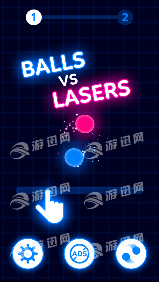 球VS激光1