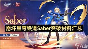 崩坏星穹铁道Saber突破需要什么材料