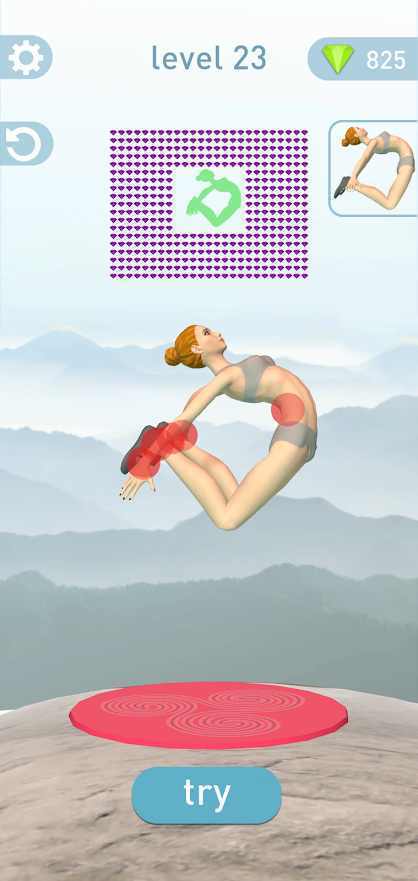 瑜伽少女3d1