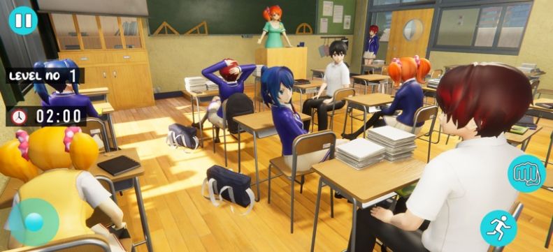 动漫女孩学校生活模拟2