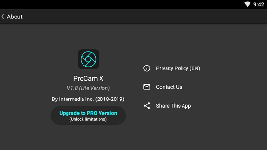 ProCam X专业相机4