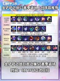金铲铲之战重返巨龙之巢九玉龙石傲玉怎么搭配阵容