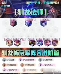 金铲铲之战S7驯龙法师怎么玩
