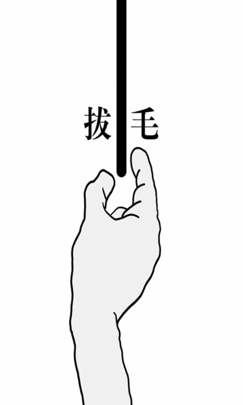 拔一根毛4