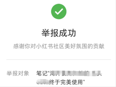 小红书举报成功后对方会受到什么惩罚