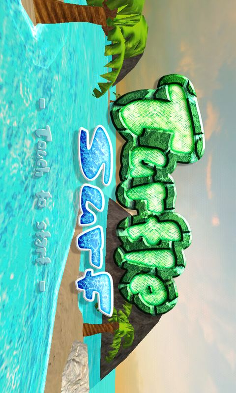 3D海龟冲浪