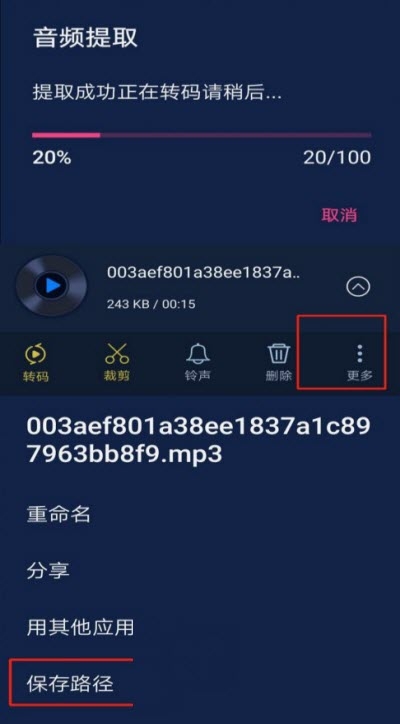抖音背景音乐提取软件3