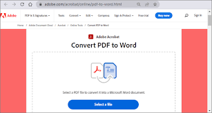 在线免费将pdf转word的方法