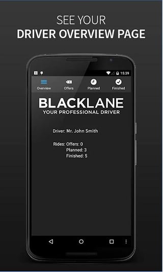 blacklane司机端1